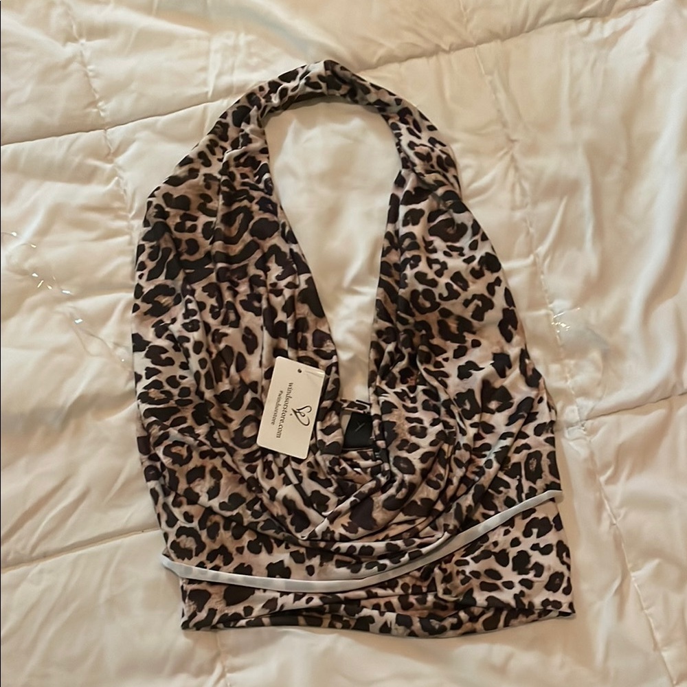 Leopard Print Scarf
